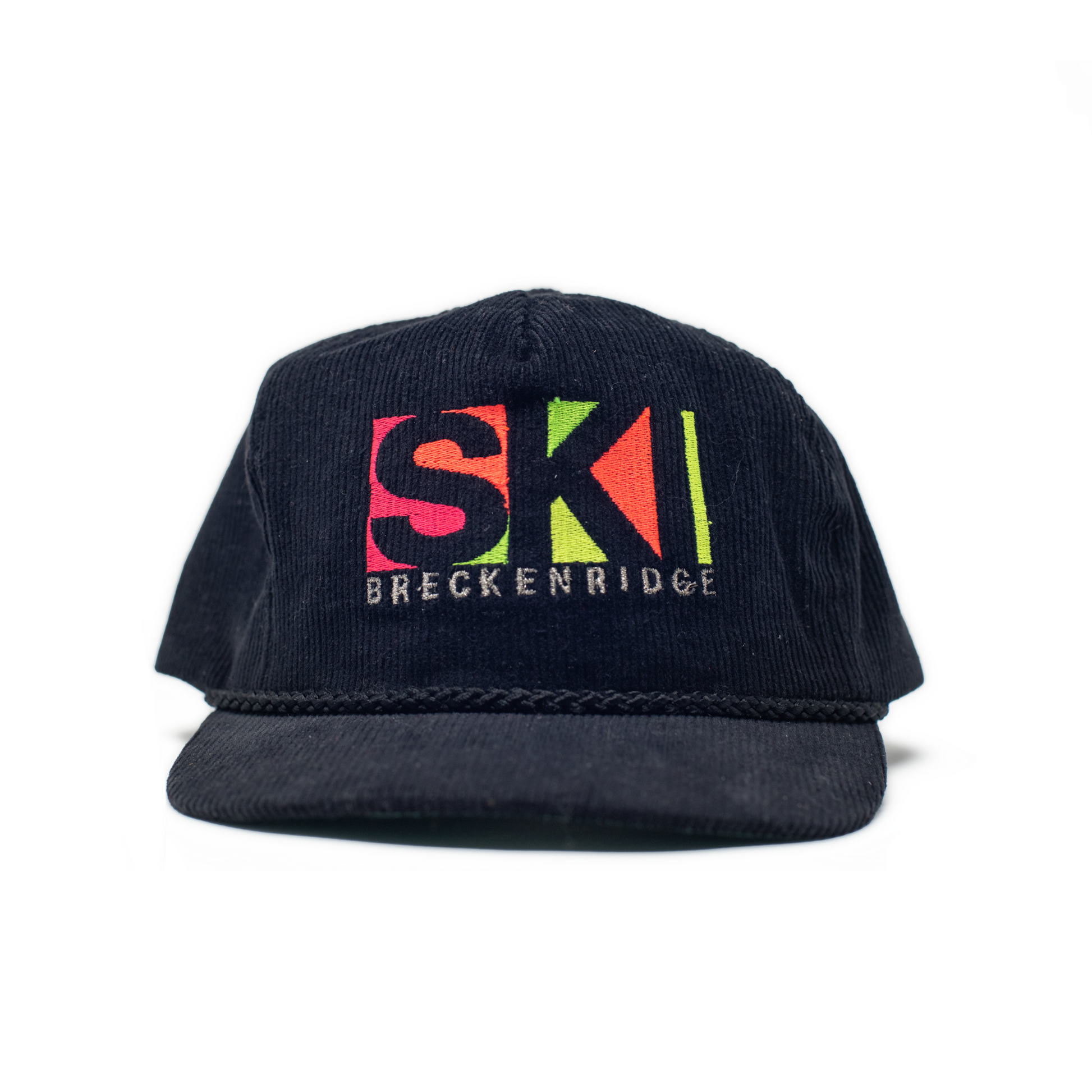 Vintage Ski Breckenridge Corduroy Cap
