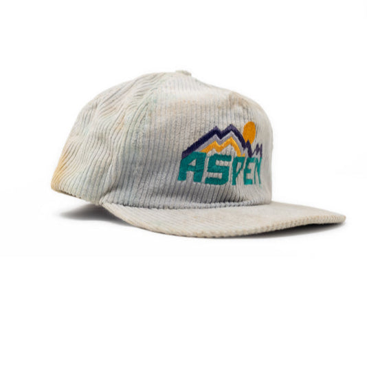Vintage Aspen Corduroy Cap